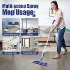 Spray Wet Mops for Floor Cleaning: Hardwood Floor Mops with 2 Bottles - Image 3