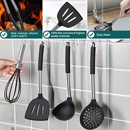 Umite Chef Kitchen Utensil Set, 15pcs Silicone Cooking Utensils - Image 6