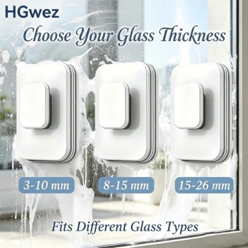 6-In-1 Magnetic Window Cleaner, Double-Sided Glass Cleaning Tool - Image 7