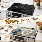Stove Top Cover,28.5"L x 20.18"W,Heat Resistant Cooktop Protector Mat - Image 4