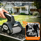 Grill Cleaner Cordless Rechargeable for Home Garden - Image 3