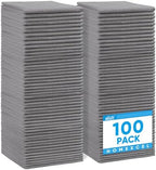 HOMEXCEL 100PK Microfiber Cleaning Cloth, Cleaning Rag for Home, 11.5x11.5 by HOMEXCEL