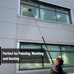 Bates- Telescopic Extension Pole, 12 Ft, Aluminum Alloy, Sturdy Multi-Purpose Extension Pole with Flip-Lock Design for Painting, Dusting and Cleaning - Image 4