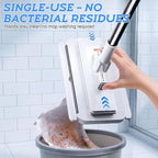 53.2 in Handle, 360° Swivel Floor Mop with 2 Reusable Cloths - Image 5