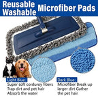 Wet Spray Mop for Floor Cleaning with 14 oz Bottle & 3 Microfiber Pads - Image 6