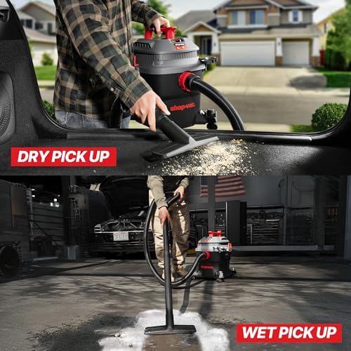Shop-Vac 5430097 6 Gallon 5 Peak HP Wet/Dry Vacuum with Blower Function - Image 7
