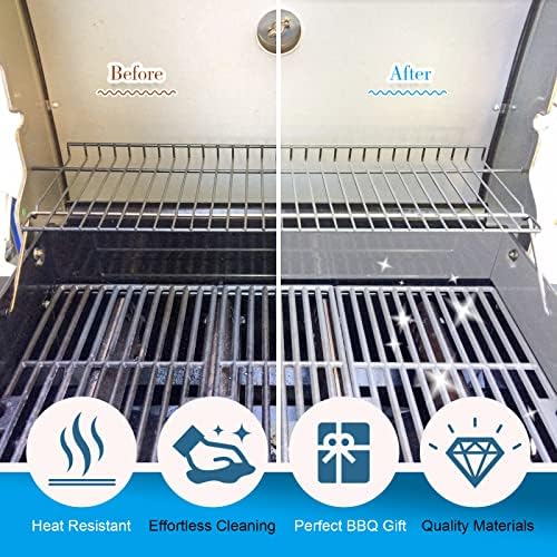 Blackstone Griddle Cleaning kit 16 Pcs, Heavy Duty Grill Cleaning Stone Bricks with Handle,Griddle Scrubber Scouring Pads with Handle and 6" Grill Scraper,Griddle Cleaner Brush Set for Flat Top - Image 4