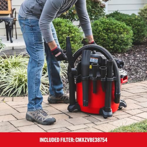 CRAFTSMAN CMXEVBE17607 16 Gal. 6.5 Peak HP Wet Dry Vac with Detach Blower - Image 5