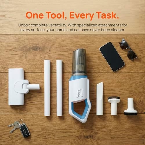 Handheld Cordless Vacuum Cleaner for Home Car Upholstery - Rechargeable Stick Dust Buster for Pet Hair Hardwood Floor & Mattress 15k Pa Lite Pro - Image 6