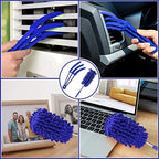Buysenton Microfiber Duster, 8PCS Feather Duster with 100 Inch Telescoping Extension Pole, Reusable Bendable Dusters, Washable Lightweight Dusters for Ceilings Fans(2023 UAGRED) - Image 6