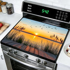 Stove Top Covers for Electric Stove: 30''×21'' Stove Mat Protective Cooktop Cover Expands Counter Area, Kitchen (MAI-G255175-8M) - Image 7