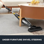 Eureka Blaze Stick Vacuum Cleaner, Powerful Suction 3-in-1 Small Handheld Vac with Filter for Hard Floor Lightweight Upright Home Pet Hair, Dark Black - Image 6