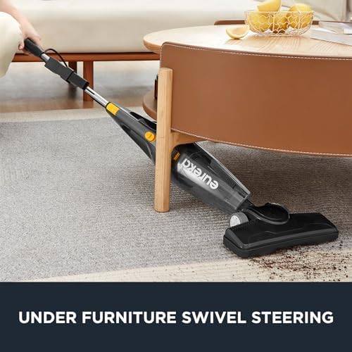 Eureka Blaze Stick Vacuum Cleaner, Powerful Suction 3-in-1 Small Handheld Vac with Filter for Hard Floor Lightweight Upright Home Pet Hair, Dark Black - Image 6