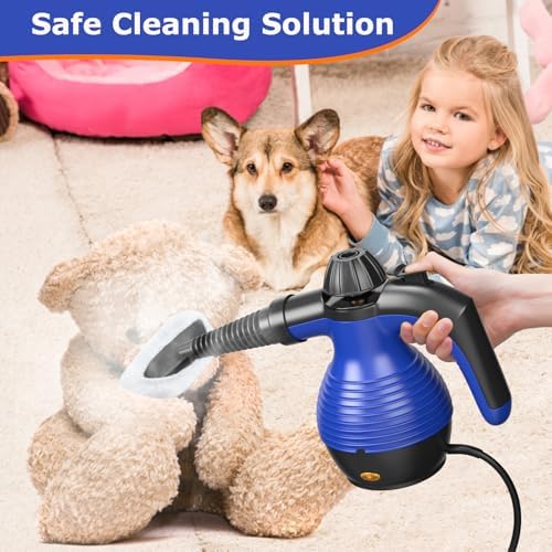 COSTWAY Handheld Steam Cleaner, 1050W Portable Household Steamer - Image 7