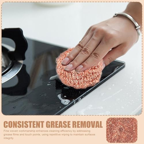 Iron Scrubbers for Pots and Pans Non-Scratch Iron Scrub Brush - Image 3
