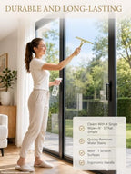 Gold Squeegee for Shower Glass 8.9x8.7in Brushed Stainless Steel - Image 4