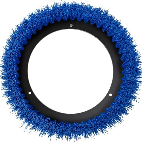 HHQ Commercial Scrub Brush for Orbital Floor Scrubber, Compatible with Oreck Orbiter XL ORB550MC, Bissell BGEM9000, 12" Diameter, Medium-Duty Brush, Blue by HHQ-Motor