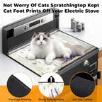 Heat-resistant Stove Top Cover - 28.5" X 20.5" Cooktop Protector Covers, Scratch-resistant Washable Pad Kitchen Countertop Mat (Purple, 28.5" x 20.5") - Image 4