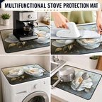 Stove Top Cover,28.5"L x 20.33"W,Heat Resistant Cooktop Protector Mat - Image 6