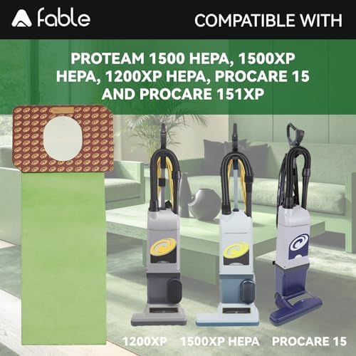 20 Pack 103483 Fit for ProTeam Backpack Vacuum Bags - Image 3