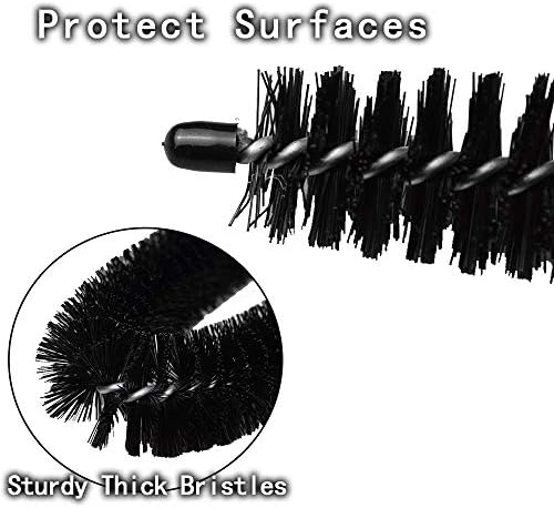 Dryer Vent Cleaner Kit Brush-2 Pack Clothes Lint Trap 30 Inch Long Flexible Pipe Refrigerator Coil Brush - Image 5