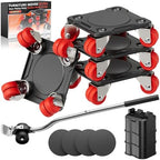 ONEON Heavy Duty Furniture Movers with Wheels & Lifter (8 Dual Wheels) by ONEON