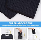 KinHwa Dish Cloths for Washing Dishes with Scrub Side, Microfiber Dish Rags - Image 4