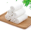 Dish Wash Cloths 6 Pack,Terry Reusable Cleaning Cloth,14''x10'',White by Jeffsun