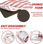 Hardwood Floor Mop,Extended Large Flat Floor Mop with 5 Washable Pads - Image 5