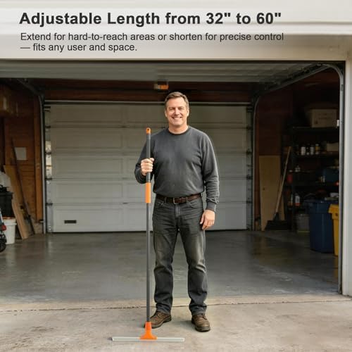 CLEANHOME Silicone Floor Squeegee for Shower Glass, Floor, and Garage - Image 2