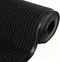 4'x10' Commercial Door Mat Non Slip Entry Carpet Runner Rugs Black by ISXACFF