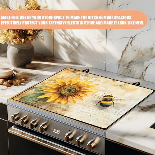 28"x20" Anti-Slip Electric Stove Top Cover - Image 5