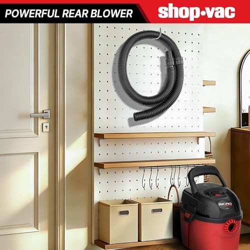 Shop-Vac 9056400 Vacuum Hose Kit, 4 Ft x 1-1/4 Inch with 3 Adapters - Image 6
