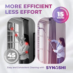 Synoshi PRO Electric Spin Scrubber Long Handle – Cordless Shower Scrubber - Image 4
