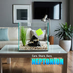 Magnetic Aquarium Fish Tank Glass Algae Scrapers Glass Cleaner Scrubber Clean [Compact, Scratch-Free, Non-Slip, Emhanced Magnet] - Image 7