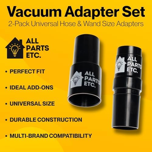 Vacuum Pet Brush Attachment Kit 5-Pack – Dog Grooming Tools with Turbo Brush, Massage Nozzle & 2 Adapters – Fits 1.25", 1.5", 1-3/8" Hoses – Compatible with Shop Vac, Shark, Miele, Bissell & More - Image 4