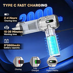 Sycoodeal Car Vacuum Cleaner,Mini Vacuum Portable Cordless,25000PA Powerful Strong Cyclonic Suction USB Rechargeable Foldable Handheld Vacuum with One-Touch Dust Removal for Car - Image 3