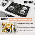 28"x20" Anti-Slip Electric Stove Top Cover - Image 2