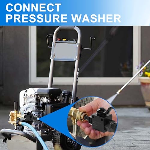 RIDGE WASHER High Pressure Ball Valve, 3/8" Quick Disconnect - Image 2