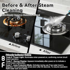 Steam Cleaner, Handheld Steamer for Cleaning with 17pcs Accessories, 3 Level Adjustable, 15s Heat Up, 2500W High Pressure Portable Steam Clean for Home, for Tile, Dirt, Grout, Grease, Car Detailing - Image 5