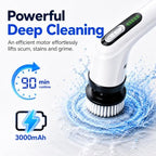 Highyes Electric Spin Scrubber for Bathroom - Image 2