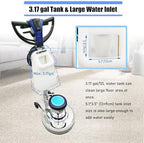 Commercial Floor Cleaning Machine 18" Floor Cleaner and Polisher Industrial Ground Scrubber Buffer Heavy Duty Carpet Cleaner with Three Brushes for Cleaing, 110V - Image 5