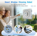 Window Cleaner Robot with 4 Cleaning Modes, 8000Pa Suction Remote Control - Image 3