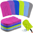 6 Pcs Reusable Duster Refills Washable Pads, Elegant Color by Zubebe
