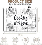 Stove Top Covers for Electric Stove: 30''×21'' Stove Mat Protective Cooktop Cover Expands Counter Area, Kitchen (MAI-CH1515-8M) - Image 2
