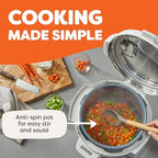 Instant Pot 6QT RIO 7-in-1 Multi-Cooker, Pressure Cooker, Slow cook, Sauté, Steam, Rice Maker, Yogurt, & Warmer, Sea Salt, 6 Quarts - Image 6