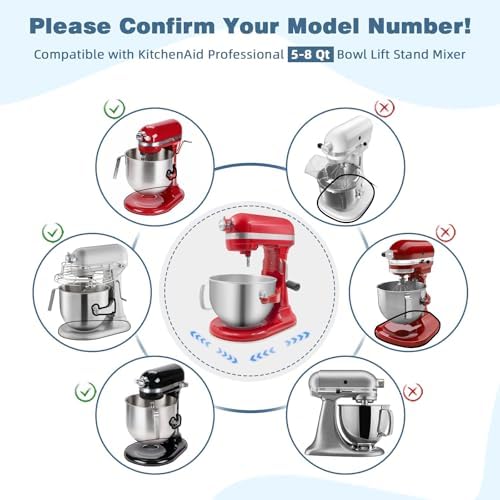 Mixer Slider Mat for Kitchen Aid 6-8 Qt Bowl Lift Stand Mixer, Sliding Tray Mixer Sliders for Kitchenaid Mixer, Kitchen Aid Accessories and Attachments, Countertop Storage, Clear - Image 2