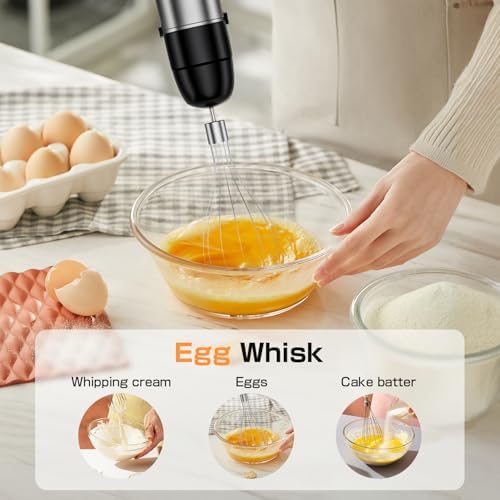 Turelar Immersion Blender Handheld 3-in-1 Hand Blender Set 1100W Heavy Duty - Image 4