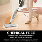 Shark Professional Steam Pocket Mop with 2 Double-sided Pads, White, S3601 - Image 6