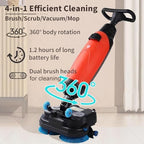 Commercial Floor Scrubber Machine, Electric Buffer Polisher, 3-in-1 - Image 3